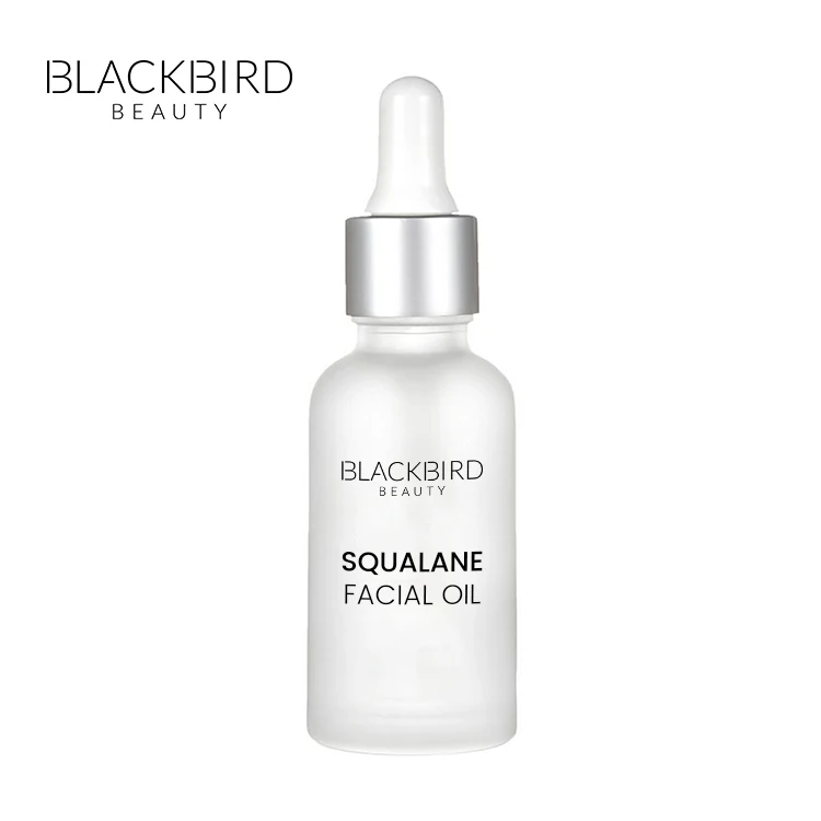 Private Label Organic Anti Aging Squalane Face Oil Serum Korean Luxury Customized Logo Facial Oil
