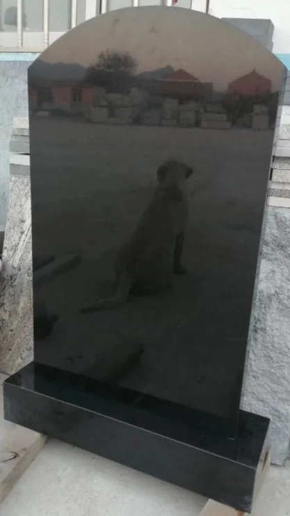 Wholesale Sample Design Gravestone Black Granite Tombstone And Monuments Headstone