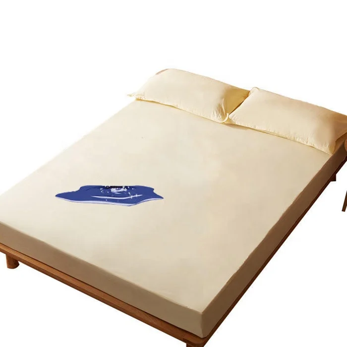 Anti-bug Bed Cover Anti-dust 100% Cotton Terry Waterproof Baby Adults Mattress Protector Cover for Home Hotel Hospital