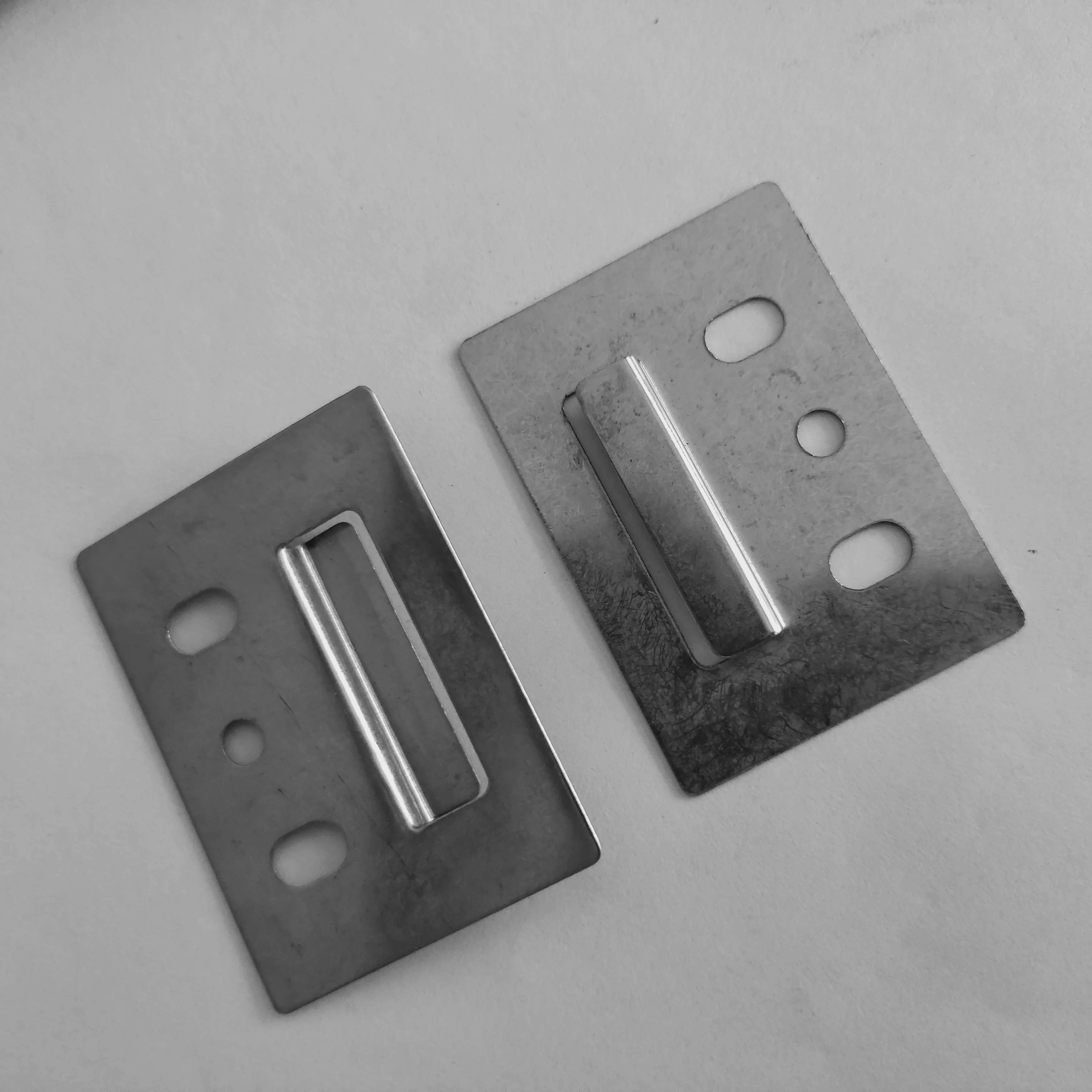 wall cladding clip, WPC/PVC/UV wall panel connect stainless metal clip