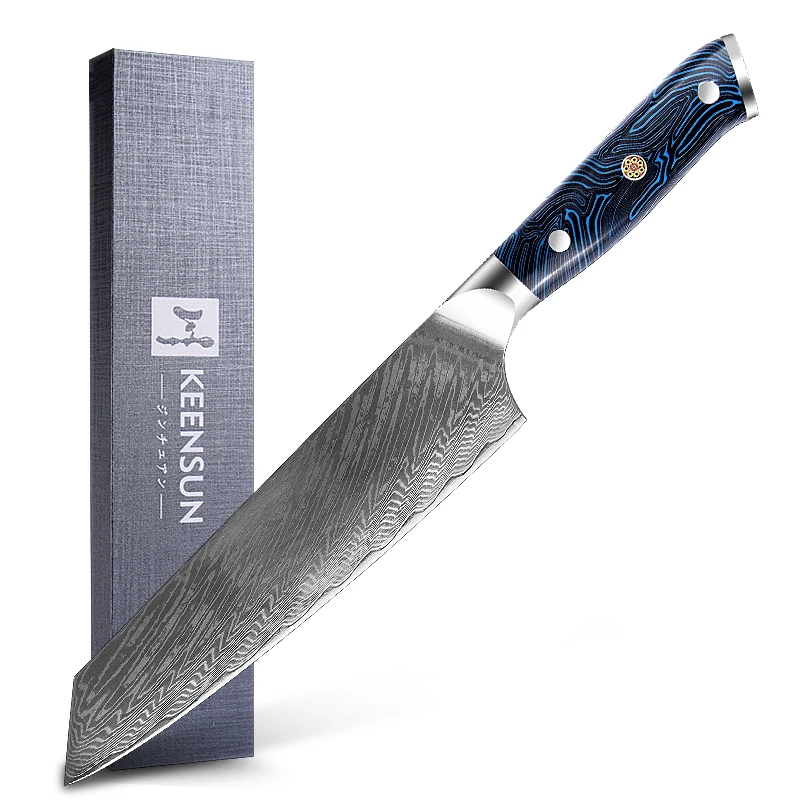 Wholesale  High Quality Sharp Stainless Steel 8 Inch Chef Knife With Gift Box Professional Kitchen Knives for Sale