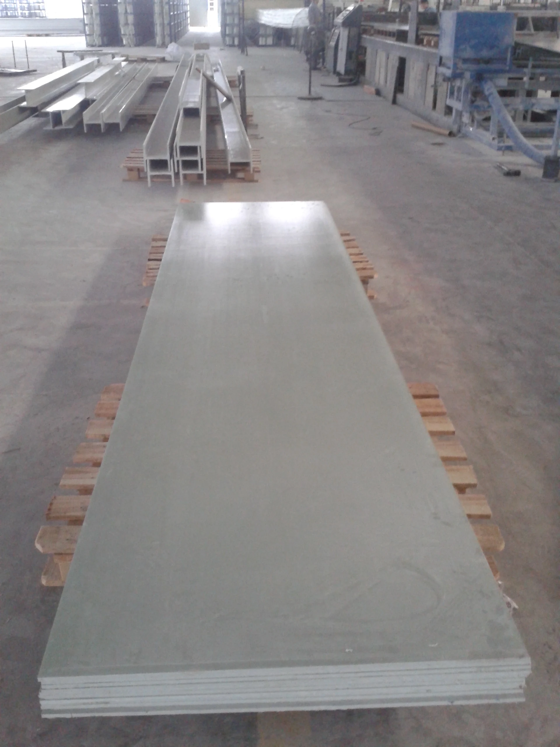 Стекловолокно армированный пластик композитный pultrusion FRP GRP плоский лист