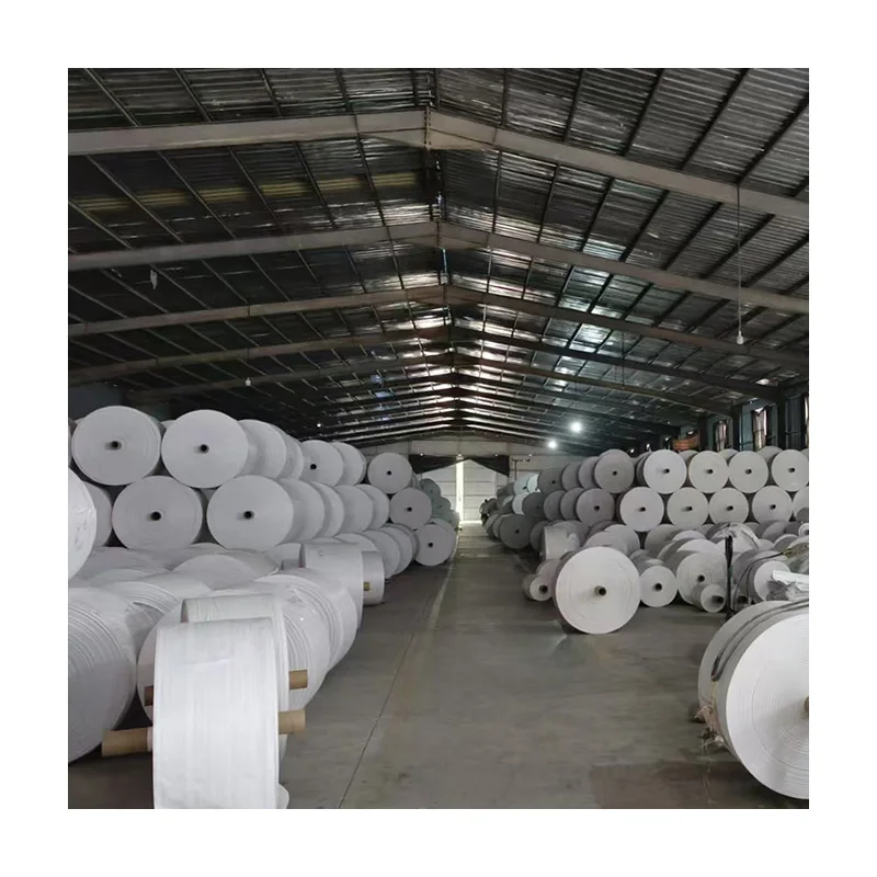 100% Virgin Polypropylene Tubular Pp Woven Roll Customized Fabric Rolls Colorful Fabric Woven Rolls