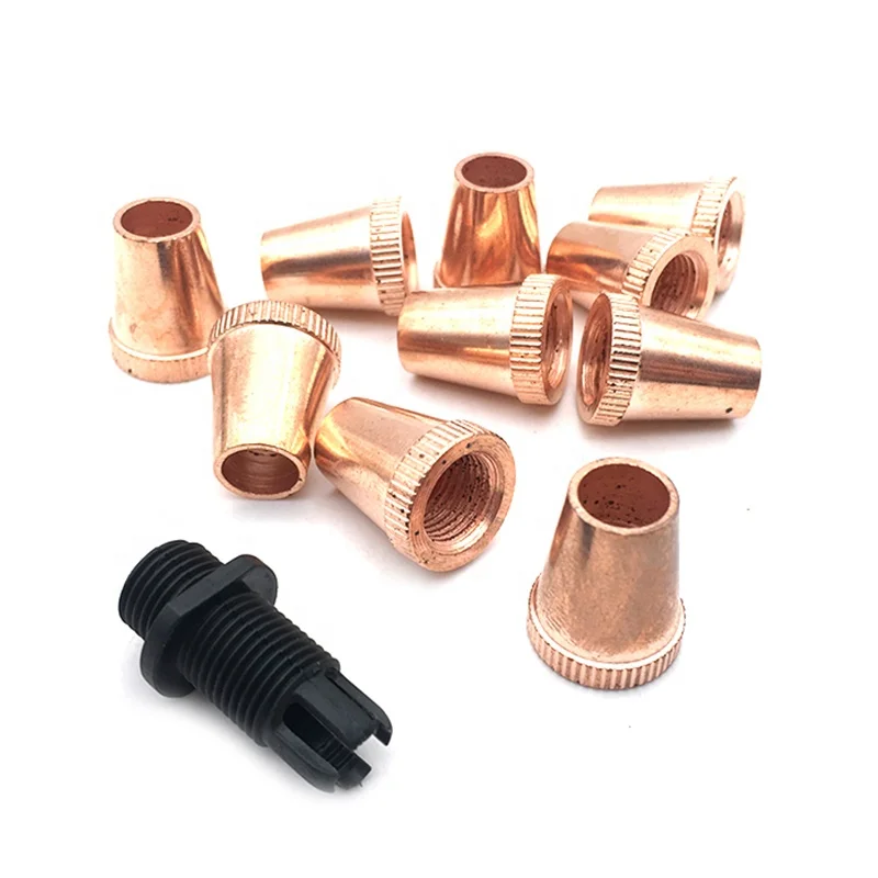 Electroplated Retro Cable Lock M10mm Vintage Colored Metal Cable Grip