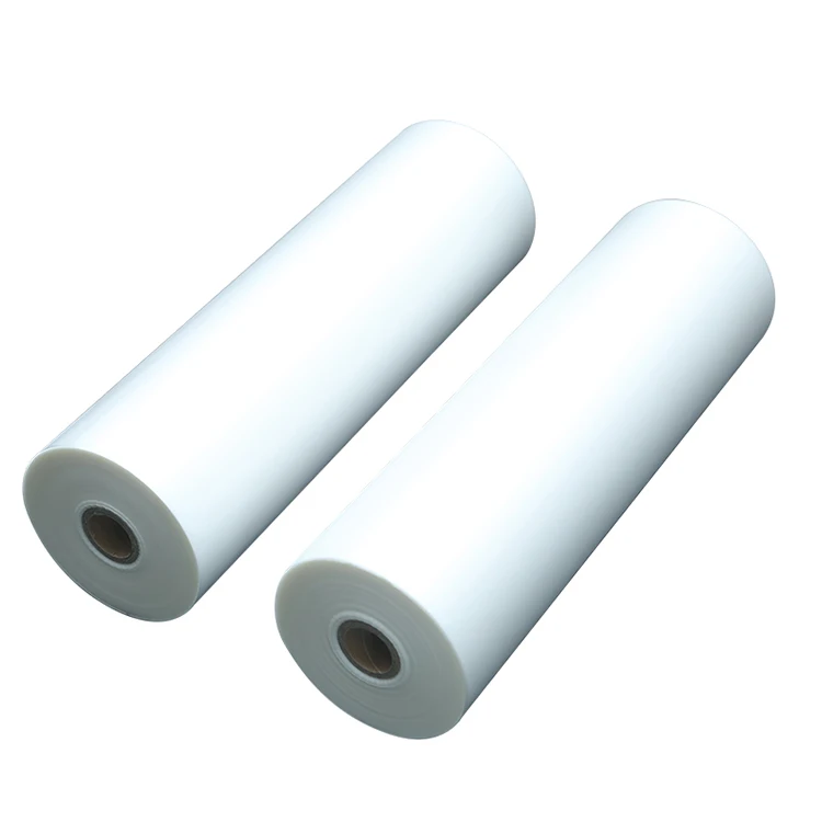 High Quality  PET Laminated Gloss BOPP Film Roll 10 Mil