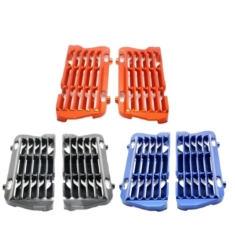 CNC Machined Custom Motorcycle Radiator Grill Guard Cover Protector For Sale