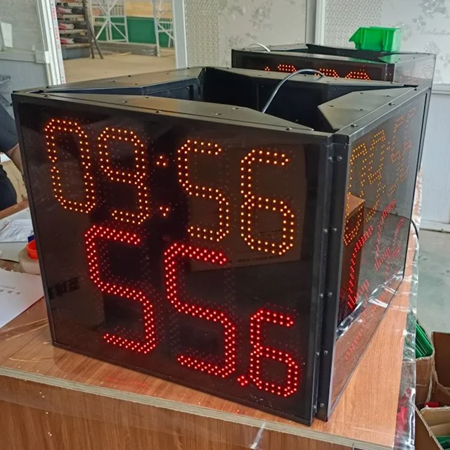 Hot sale electronic led basketball scoreboard electronic digital signage portable waterproof led basketball scoreboard