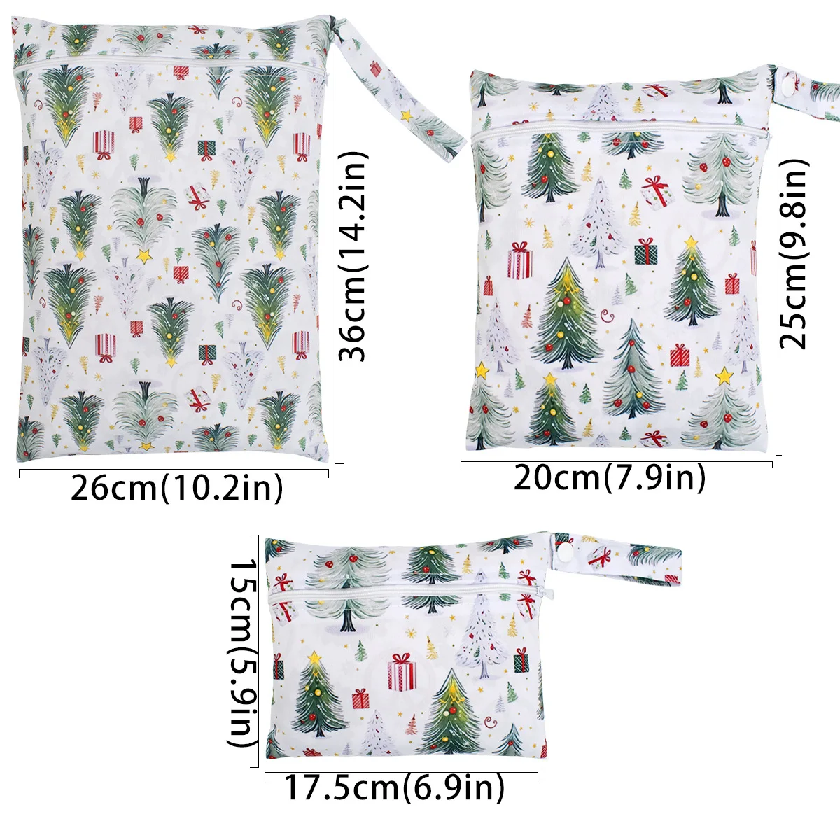 Новый стиль 100% Полиэстеровая водонепроницаемая многоразовая детская ткань подгузник мокрый сухой для путешествий хранения йоги Пляжная