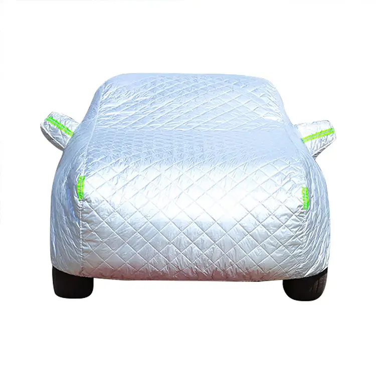 Waterproof And Hail-Proof Suv Car Cover, All-Weather Scratch And Uv Proof Pp Cotton Car Cover