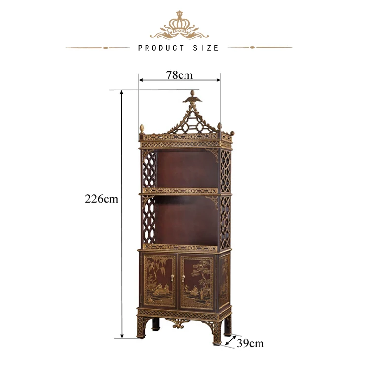 Yips LD-1906-1816 с рисунками в китайском стиле (шинуазри) серии ручная роспись узор гостиной Классическая дисплей боковой