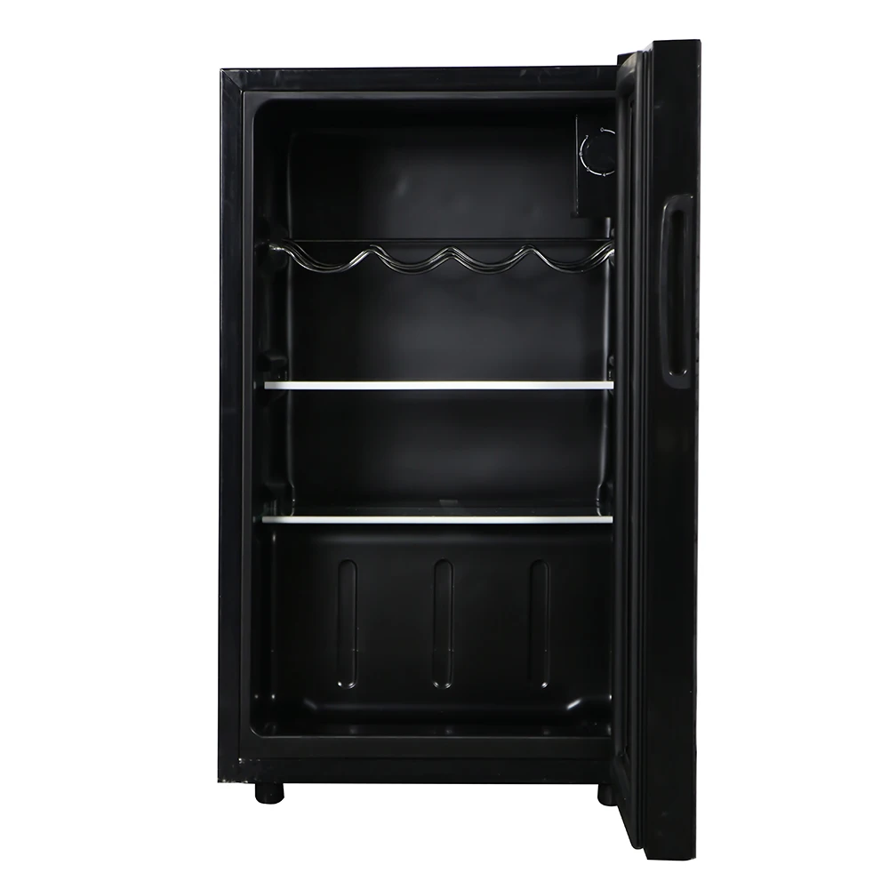 53L Display Cabinet Quality Single Zone Direct Cooling Wine Cooler BC-53C98 small vertical commercial glass door wine
