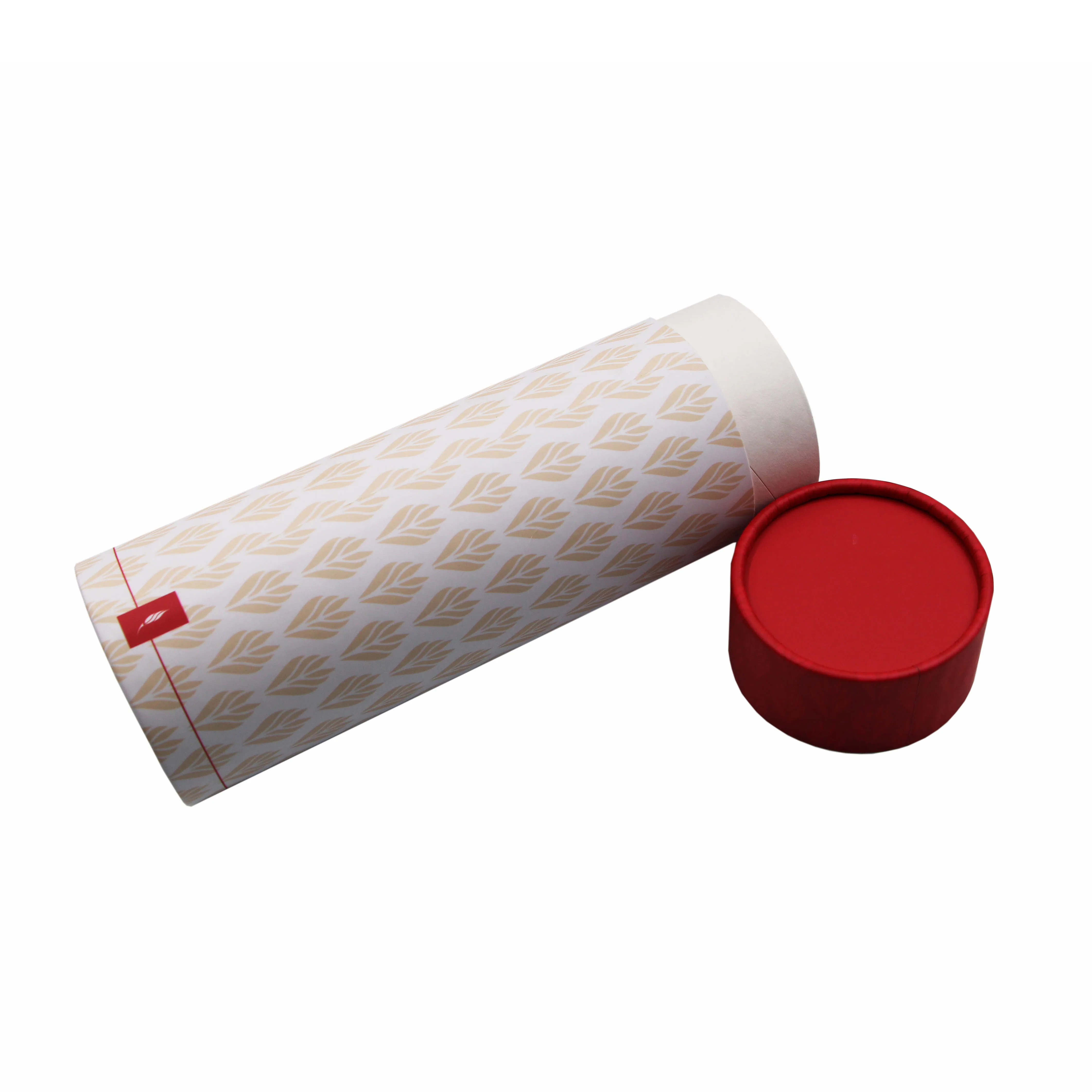 cardboard eco kraft paper tube packaging cosmetic packaging