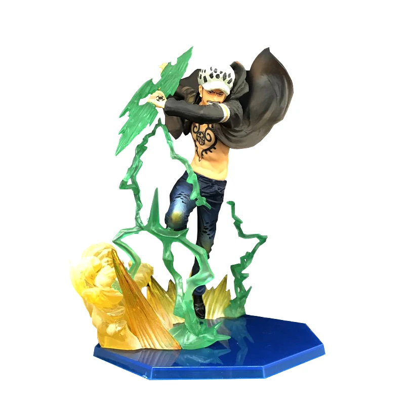 2024 Hot new product One Pieced Anime Figure Trafalgar D Water Law Super Fierce Fighting Gamma Knife Battle Cartoon-Character