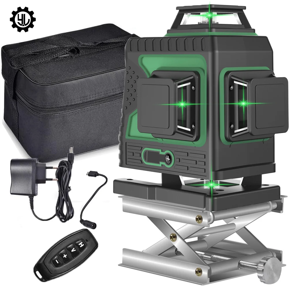 New Upgrade Item 12/16 laser lines Indoor/outdoor using Remote Control Slash Function Laser levels