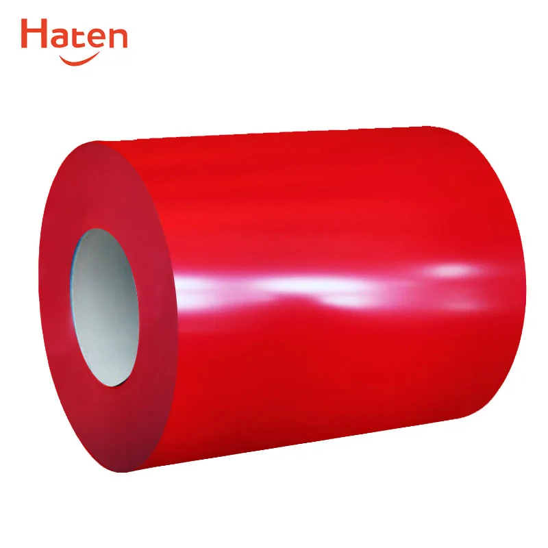 Color coated aluminum coil