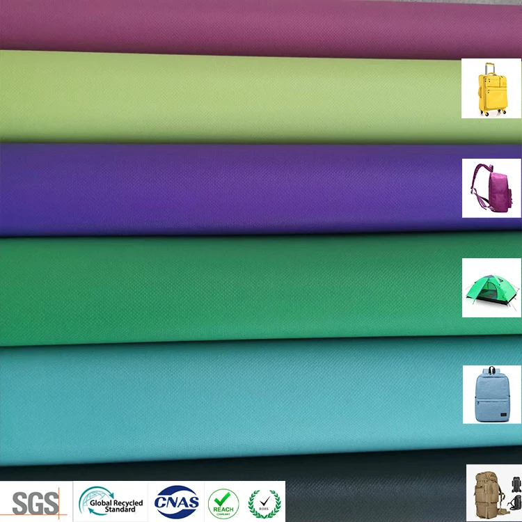 600D Eco-friendly environmental fabric 100% polyester oxford fabric recycled plastic bottle fabric