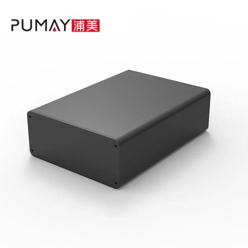 
electronical pcb enclosure 88*38-100 mm extruded aluminum project box enclosures electronics 
