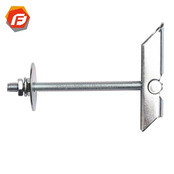 
M6 M8 M10 Customized Heavy duty Gravity Toggle anchor bolt Heavy Duty Hollow Wall Anchor spring toggle bolts 