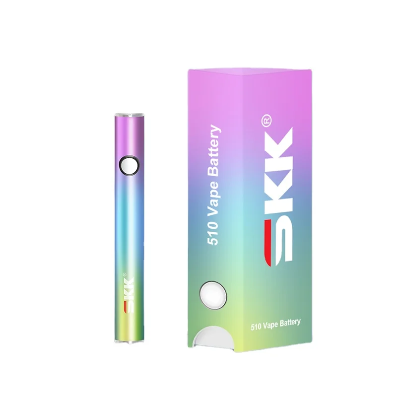  SKK182 Free sample Custom printed vaporizer pen Cbd 510 Threading Battery