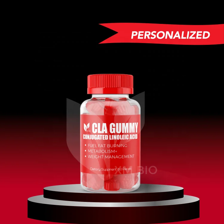 Customized Non-Stimulating Conjugated Linoleic Acid CLA Gummy Supports Healthy Weight Loss Management Lean Muscle Mass