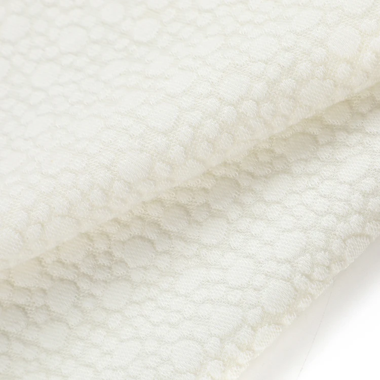 Bulk wholesale  knitted fabric for mattress poly jacquard knit fabric spandex