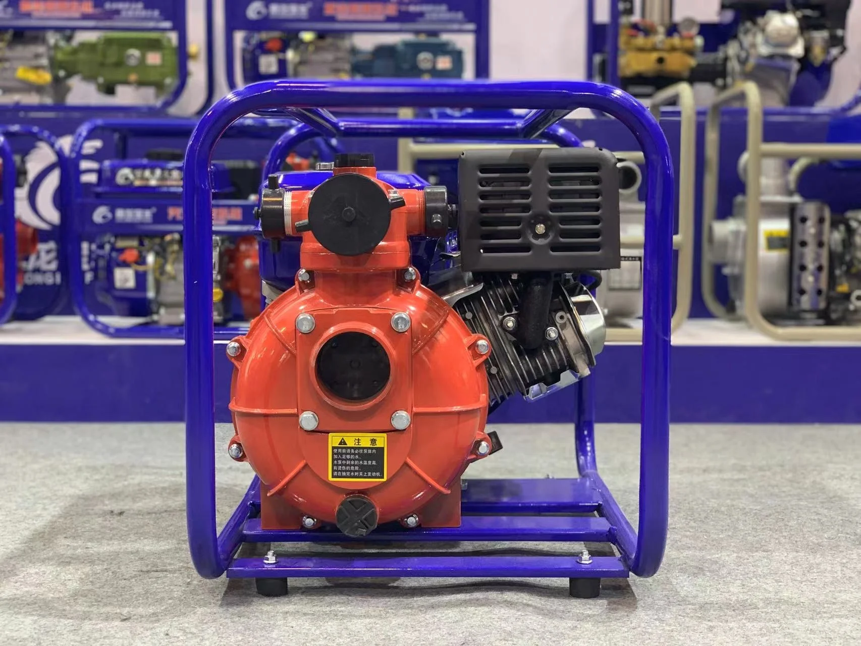 High Pressure Fire Fighting 190F 15HP 3 Inch Single Impeller Gasoline Water Pump