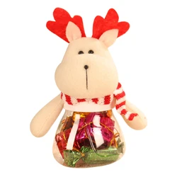 New Creative Christmas Gifts Candy Box Christmas Decorations Santa Snowman Elk Candy Jar