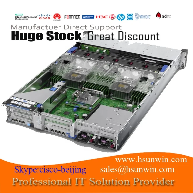 Manufacturer direct Great discount ! HPE Server DL380 G9 719064-B21 ORIGNAL AND BRAND NEW