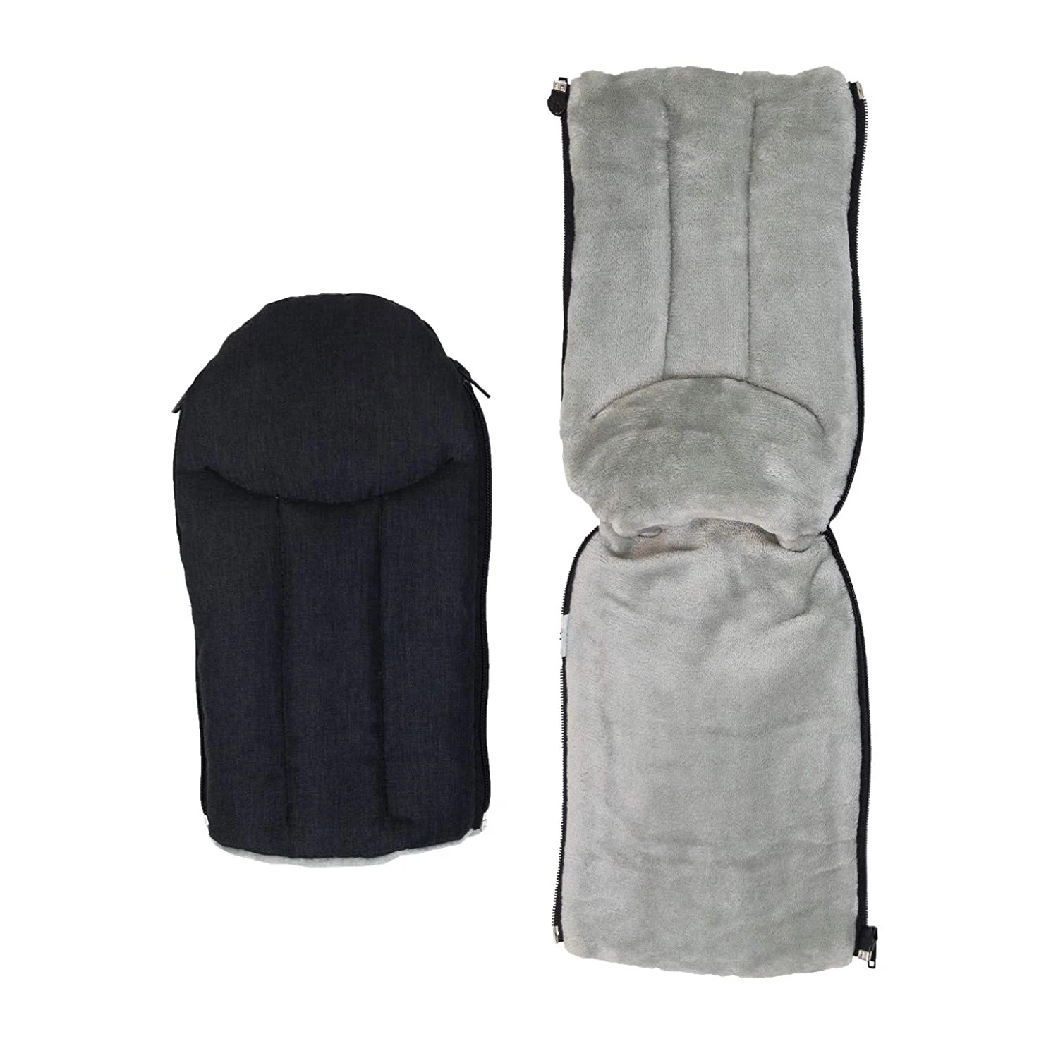 Zipper Closure Style Push Chair Handmuff, Windproof Pram Hand Warmer, Snowproof Stroller Handle hand Muff Baby Stroller Gloves