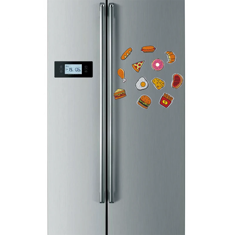 Special shaped DIY hot sale 3D popular egg kitchen decoration diamond paint fridge magnet creative fridge magnet