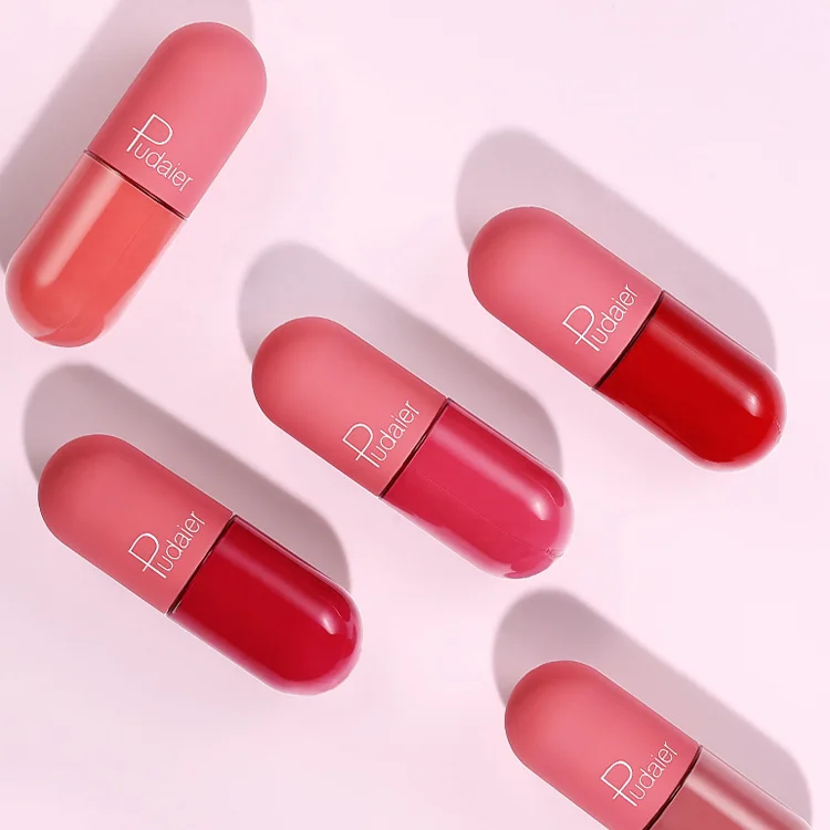 Waterproof Long Lasting custom vegan Labial glair private label high quality mini capsule lip gloss