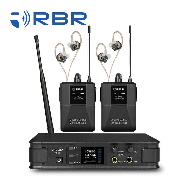 New design  tr40 wireless in-ear monitor IEM system for singers