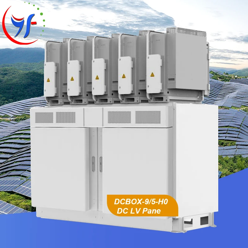 Huawe1  dcbox-9/5-h0 dc-dc lv panel  supports connections of up to nine Smart Rack controllers to five Smart PCS units