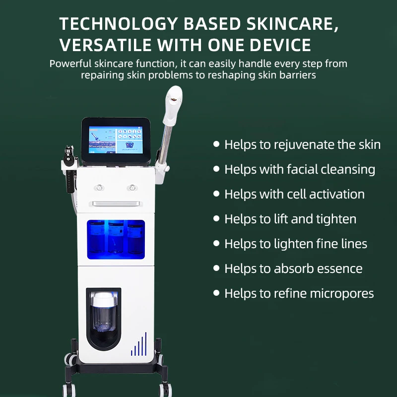2024 Aqua Hydra Dermabrasion Skin Clean Biopolar RF Tightening Dermabrasion Diamond Hydro Microdermabrasion Facial Machine
