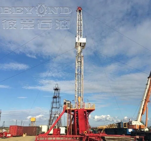 
2000M Drilling Rig Machine Water Well Truck Mounted Work over Oil Drilling Rig Equipment 
