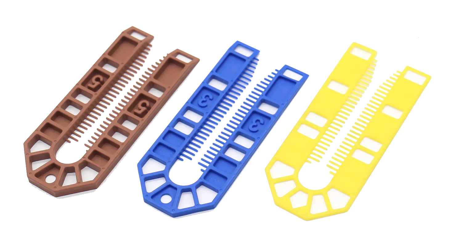 Leveling System Customized Different Color thickness U shape Plastic Horseshoe Tile Shims