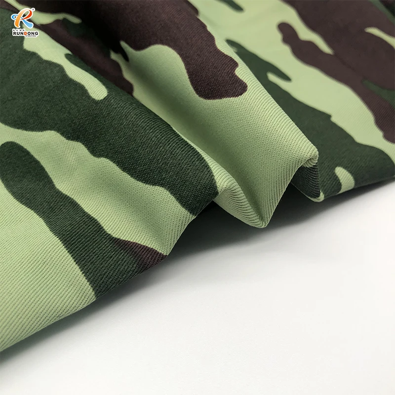 Rundong Nylon and cotton fabrics camouflage rip-stop fabrics with water repellent functions