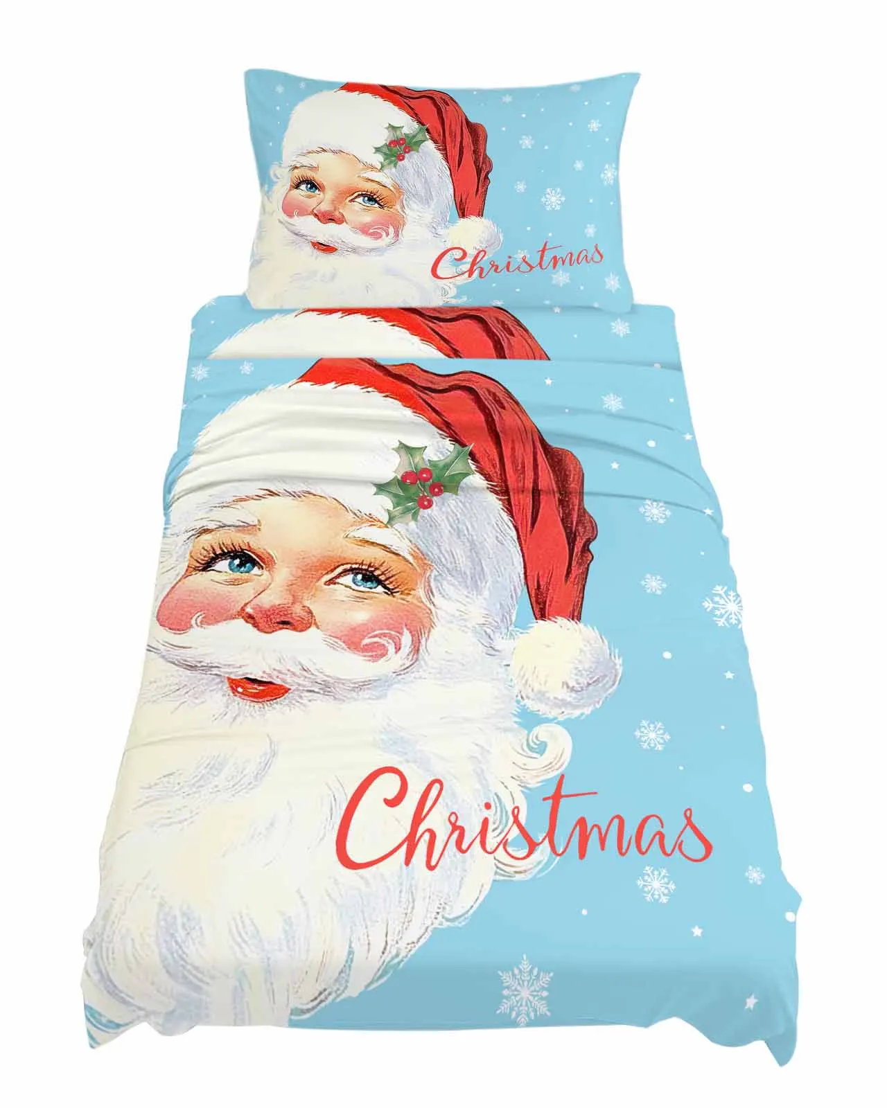 Custom Luxury Soft Polyester 1 Flat Sheet 1 Fitted Sheet 1 Pillowcases Bed Sheets for Queen Full Size Bed