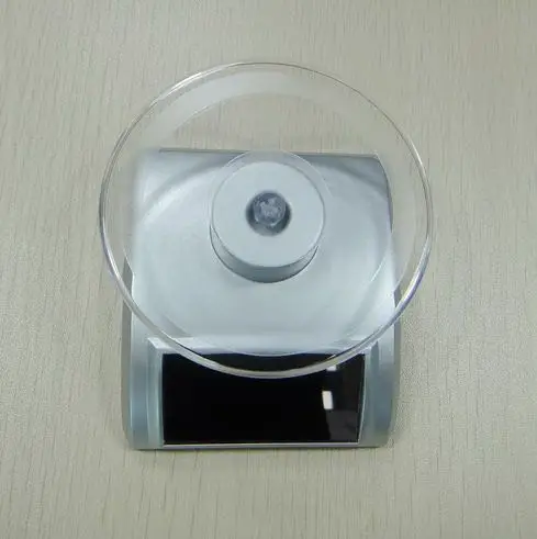 Free Technic Support solar watch display shelf solar acrylic display/lipstick display/round rotating solar power tools solar toy