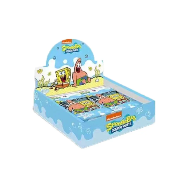 google KB 48 boxes collection SpongeBobs card  Patrick Star Squidward Mr.Krabs SquarePant Laser Ticket play Card