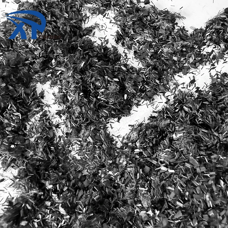 3mm chopped Factory Hot Sale High Grade  carbon flakes strand  forged