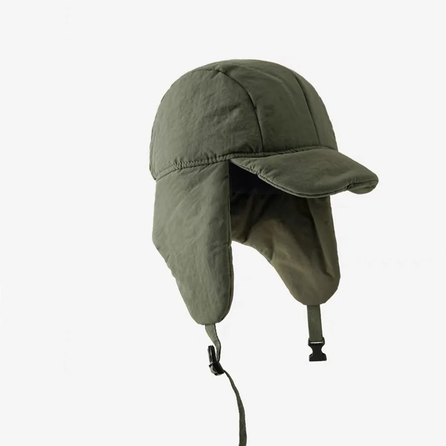 Custom Fleece Trapper Hat Cold Winter Brim Ear Flap Cycling Ski Snow Windproof Knitted Winter Hat