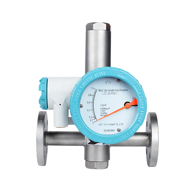 CE SIL analog output Mechanical Indicator Digital Water Flow Meter Metal Tube Rotameter
