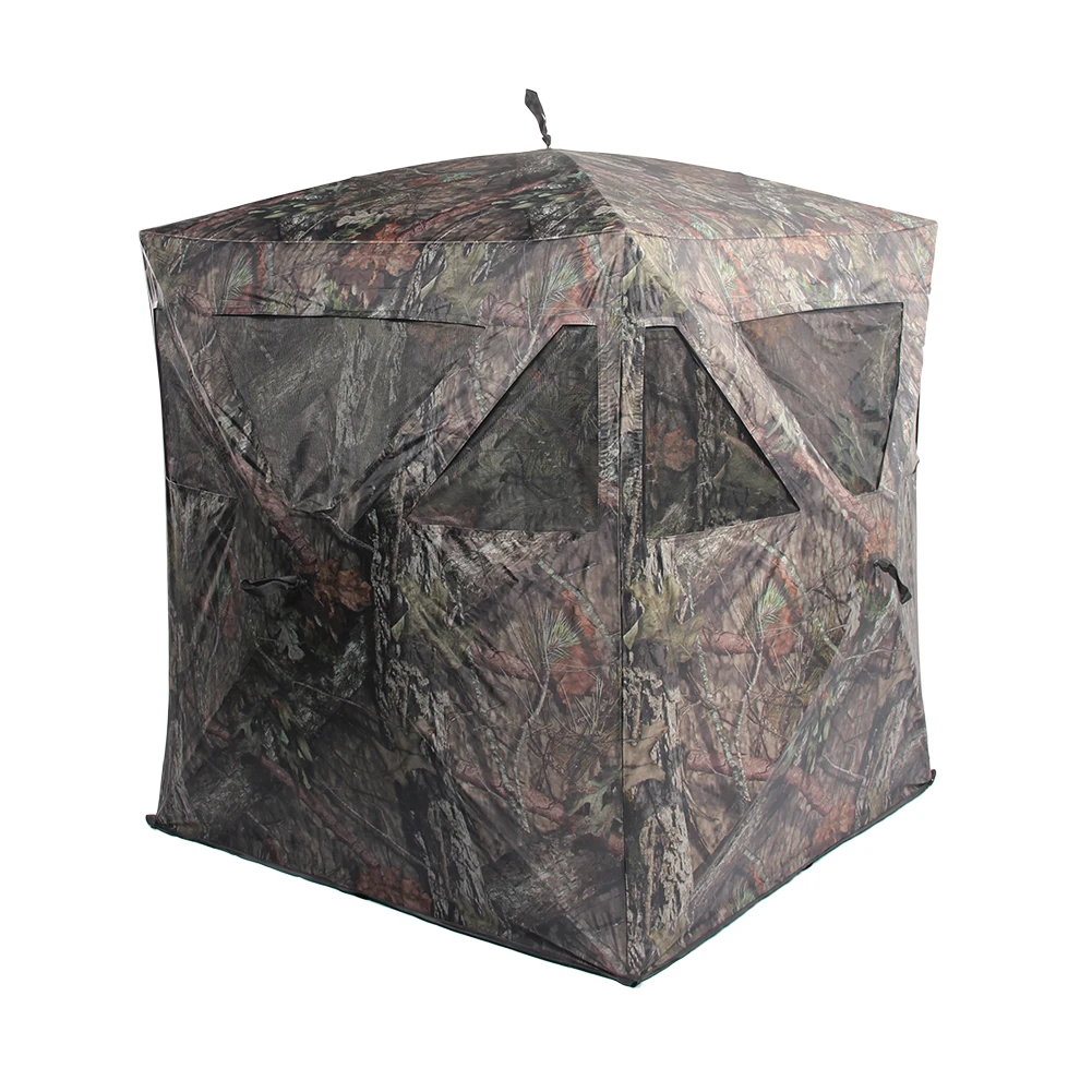 New Hunting Blind Tent, Camouflage Clothing 2 Person Pop Up Portable Hunting Ground Blinds
