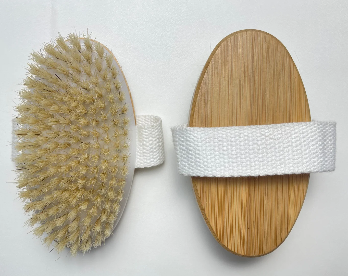 China Best High Quality Eco Friendly Natural Bamboo Dry Skin Body Spa Bath Brush