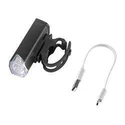 800mAh Bicycle Front Light USB Rechargeable Headlight With Horn 300 Lumen LED Road Bike Lamp Cycle FlashLight