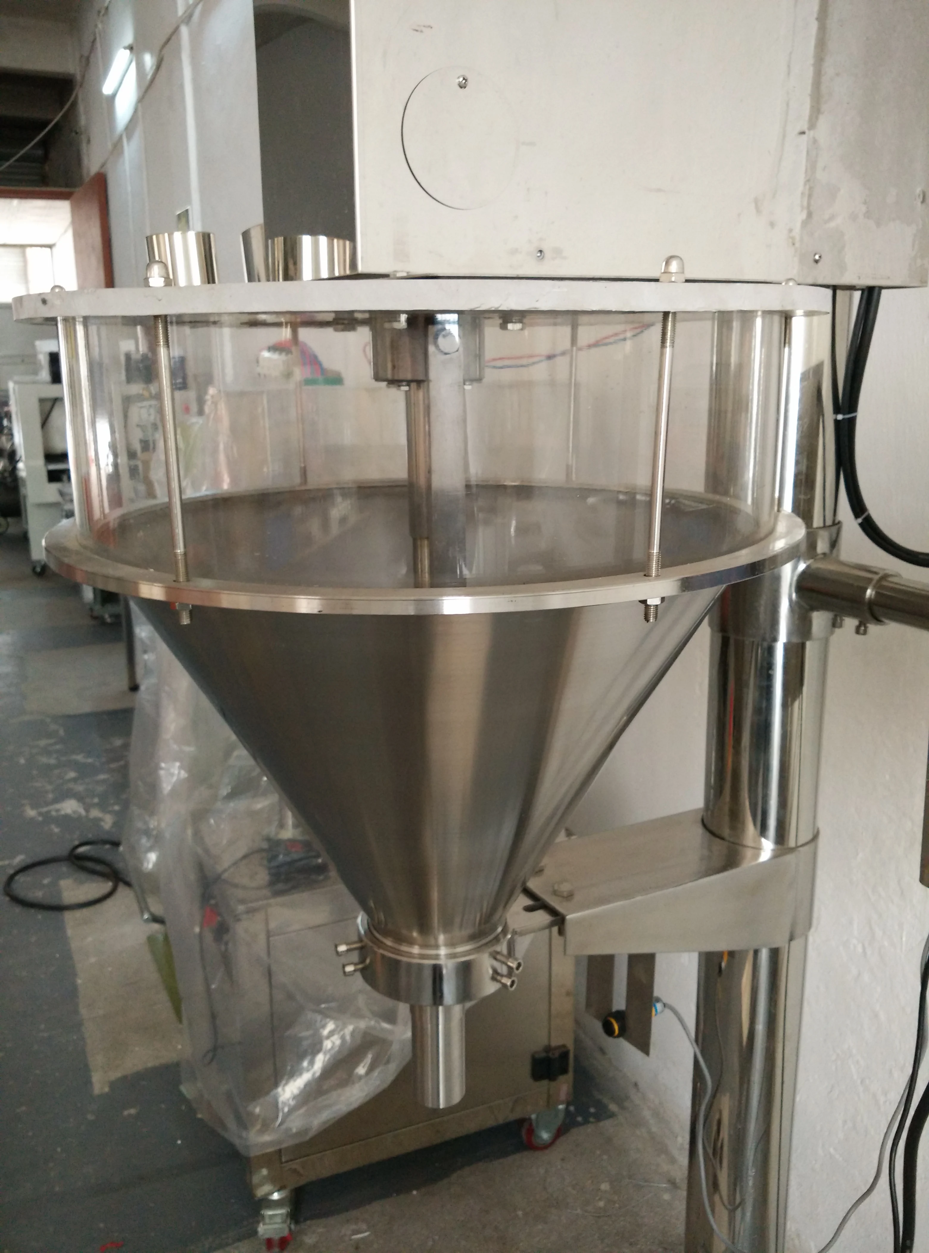 Flour Dispenser granuel auger filling Powder Weigher  Dispenser  For Food