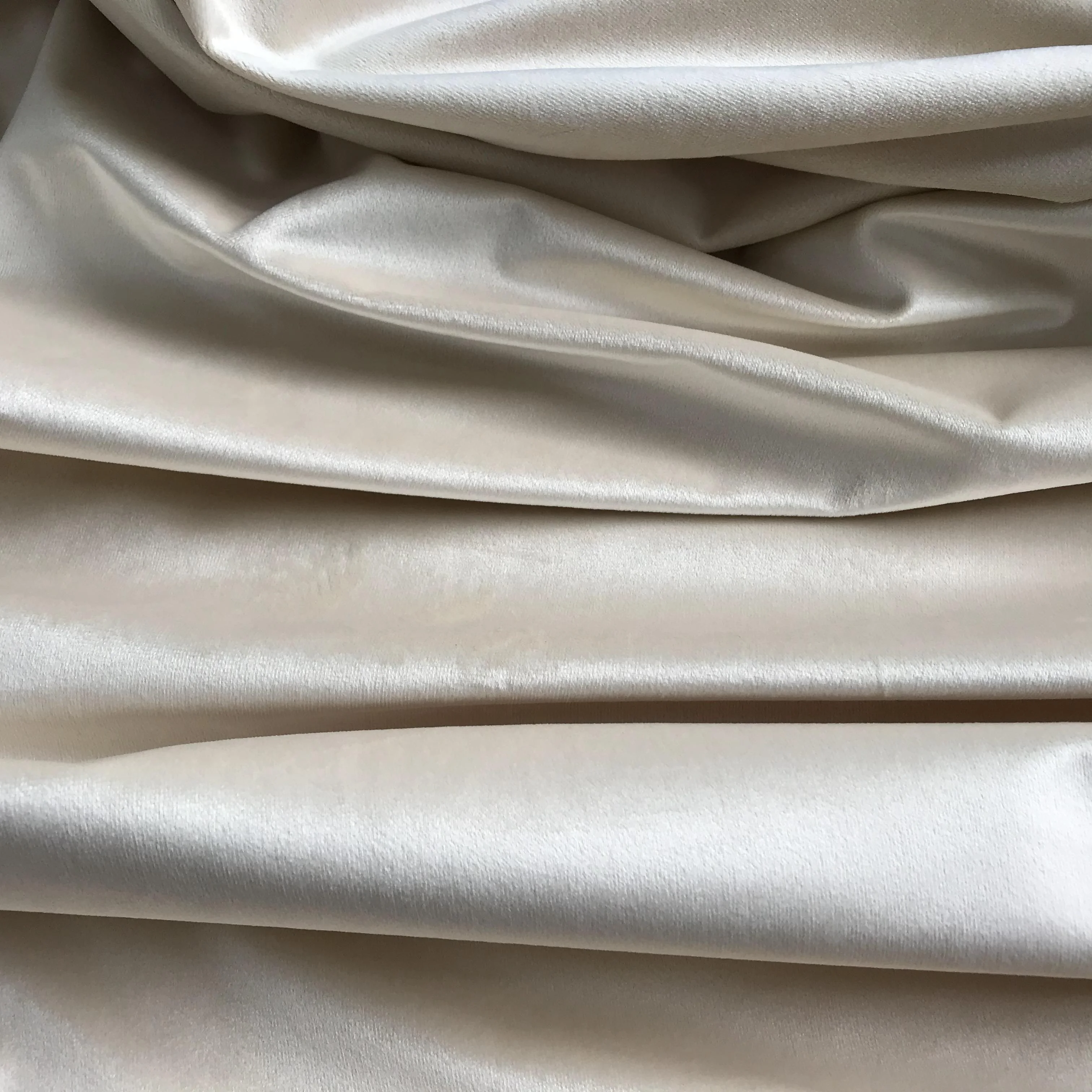 100% polyester high quality gloss soft velvet sofa curtain interior decoration fabric wholesale