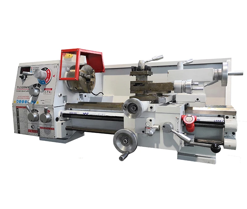 (CJM320V)TL320MV*500mm  performance 38mm spindle bore mini metal bench lathe