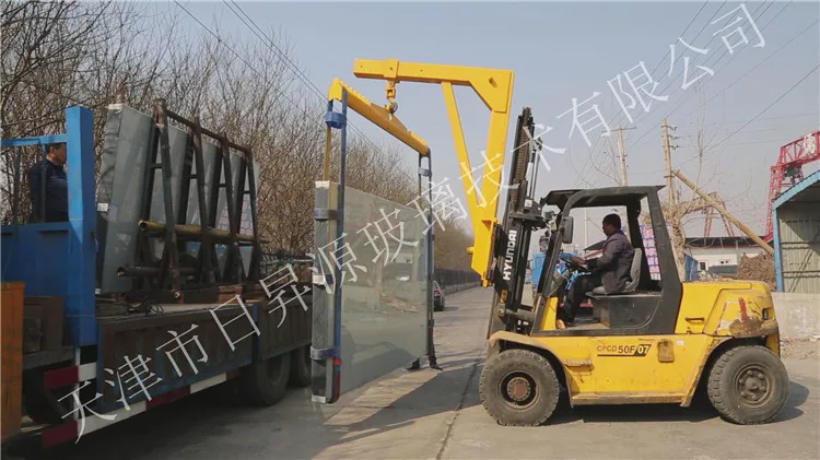 High quality strength new type seamless steel glass hanging lifting bar for glass loading unloading